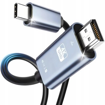 Kabel USB C do HDMI 2.0 2M PRZEWÓD ADAPTER PRZEJŚCIÓWKA UHD 4K 60Hz MHL 2M - PAWONIK
