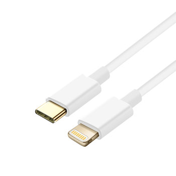 Kabel USB-C do Lightning, ładowanie i szybka synchronizacja, odporny na silikon, 2 m, biały - Avizar