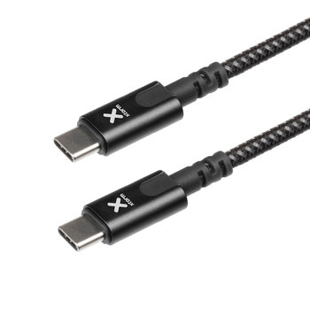 Kabel USB C do USB-C Power Delivery 100W Ładowanie / Synchro 2m Xtorm Czarny - XTORM