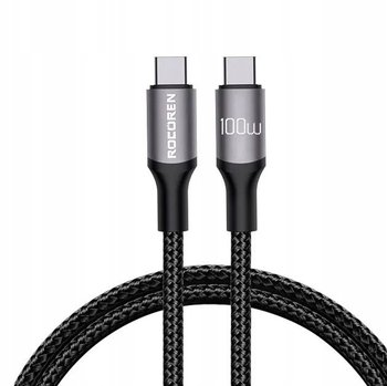 Kabel USB-C do USB-C Rocoren Retro PD 100W 2m - Pozostałe marki