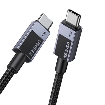Kabel USB-C do USB-C Ugreen L524, 60W, PD, 0.5m (szary) - uGreen