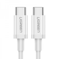 Kabel USB-C do USB-C UGREEN QC 3.0, PD, 3A, 1m, biały uGreen