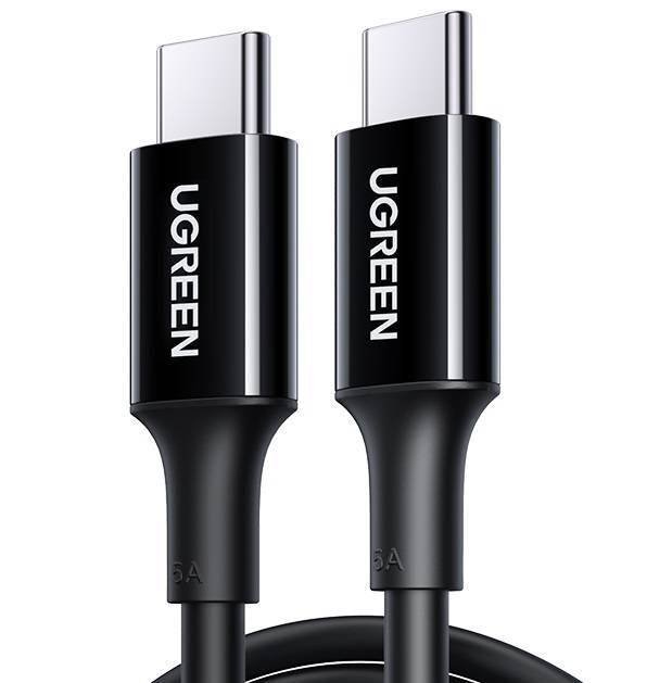 Фото - Кабель Ugreen Kabel USB-C do USB-C  US300, 100W 5A 2m  (Czarny)