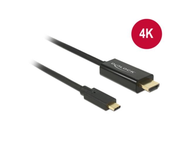 Фото - Кабель Delock Kabel USB-C - HDMI-A 19-pin , 1 m 