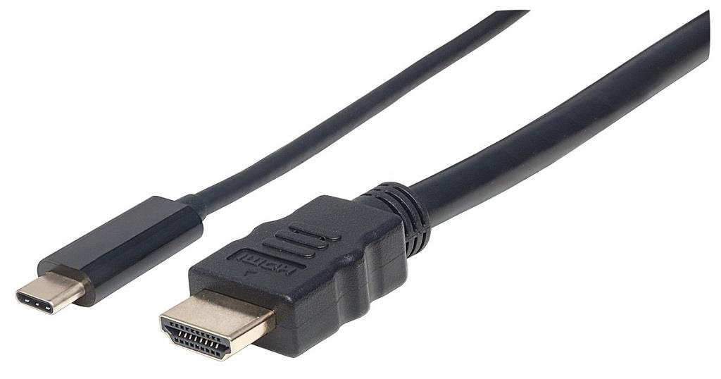 Zdjęcia - Kabel MANHATTAN  USB-C - HDMI , 1 m 