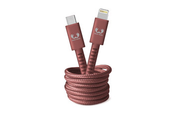 Kabel USB-C Lightning 2.0 M, Fresh 'N Rebel, SAFARI RED - Fresh N Rebel