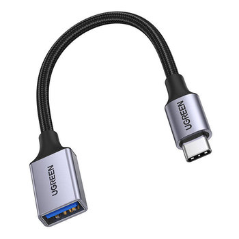 Kabel USB C (męski) - USB (żeński) 3.0 OTG 0.15m Ugreen US378 - czarny - uGreen