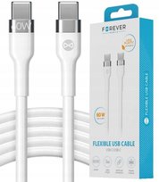 Kabel USB-C na USB -C 2m PD 60W Ładowarki QC USB C PD Szybkiego Ładowania TelForceOne