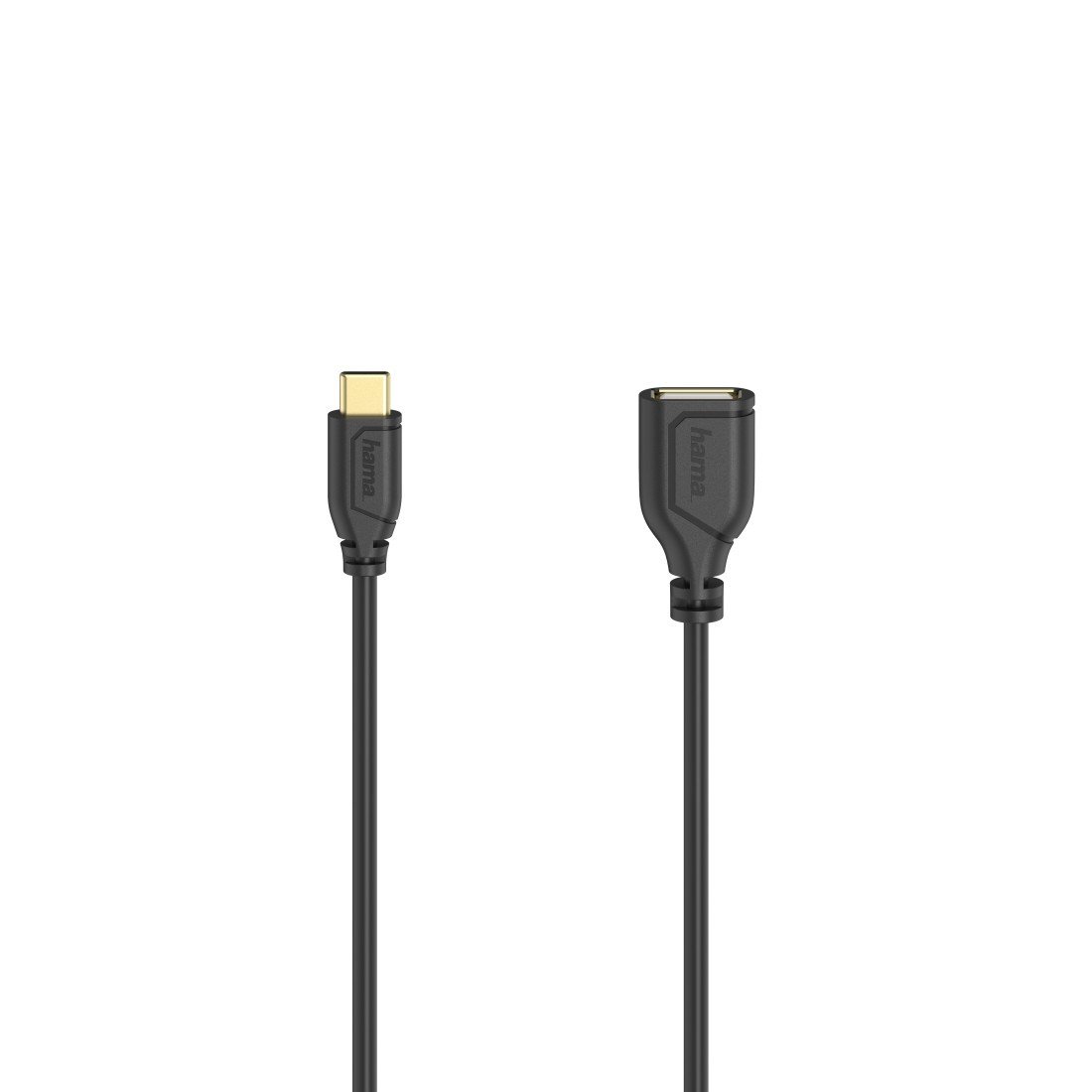 Zdjęcia - Kabel Hama  USB-C OTG USB 2.0 FLEXI-SLIMI 0,15M 