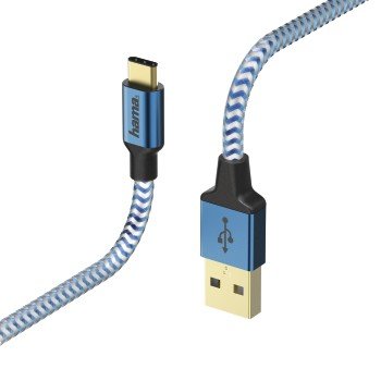 Kabel USB-C - USB 2.0 HAMA Prime, 1.5 m