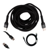 Kabel USB C-USB C 150 cm czarny