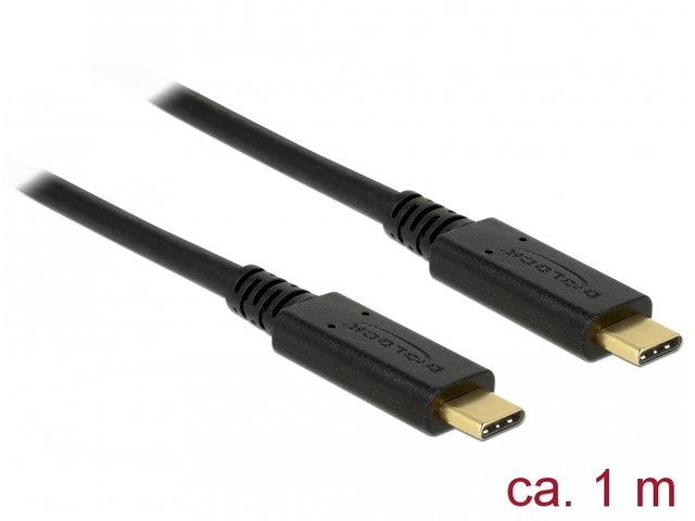 Zdjęcia - Kabel Delock  USB-C - USB-C  85531, 1 m 