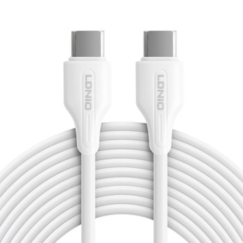 Kabel Usb-C - Usb-C Ldnio 2M 65W Biały Lc122C - LDNIO