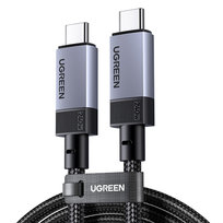 Kabel USB-C / USB-C USB4 Gen 3 Ugreen L705, 240W, 40Gbps, 1m (gwiezdna szarość) uGreen