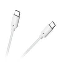 Kabel USB C - USB C wtyk-wtyk 100 cm biały Cabletech Cabletech