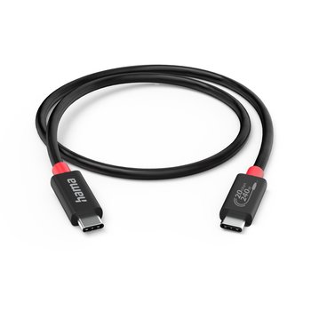 KABEL USB-C USB4 Gen2 20Gbit/s 5A 240W 2M - Hama Polska