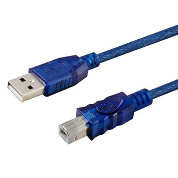 Kabel USB do drukarki Savio CL-131, 1.8 m - Elmak