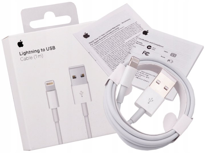 Kabel Usb Do Ładowania Iphone 6 7 8 X Xs 11 12 - Inna marka | Sklep ...