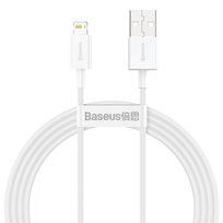 Kabel USB do Lightning Baseus Superior Series, 2.4A, 1,5m (biały) Baseus