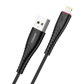 Kabel USB do Lightning Foneng X15, 2.4A, 1.2m (czarny) - Inny producent
