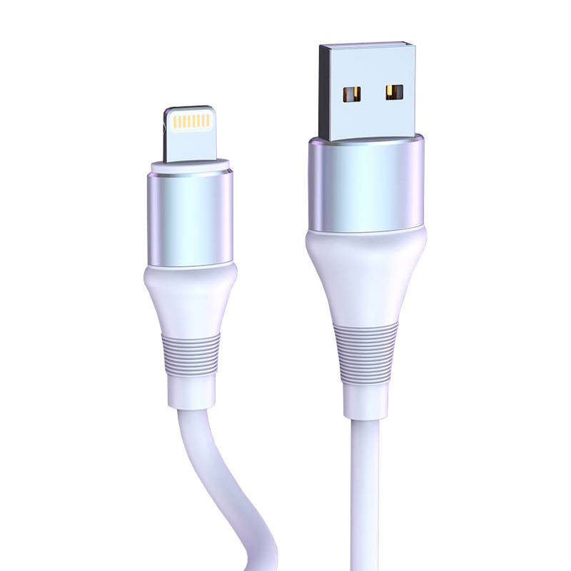 Фото - Кабель Colorful Kabel USB do Lightning Vipfan  X09, 3A, 1.2m  (biały)