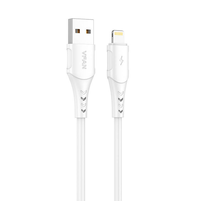 Zdjęcia - Kabel Colorful  USB do Lightning Vipfan  X12, 3A, 1m  (biały)
