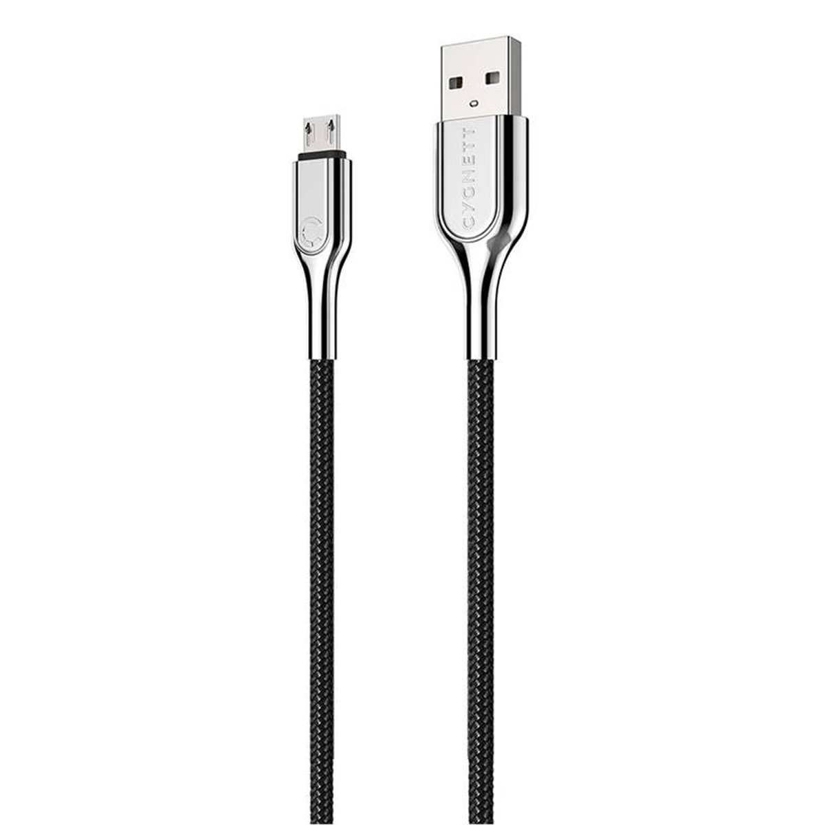 Фото - Кабель Cygnett Kabel USB do Micro USB  Armoured 12W 2m  (czarny)
