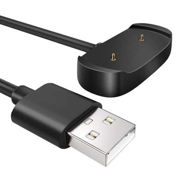 Kabel USB do transmisji danych OCIODUAL złącze 1 m kompatybilny z Amazfi GTR 2 2e Bip U Pro Zep Z E czarna ładowarka ładująca - OCIODUAL