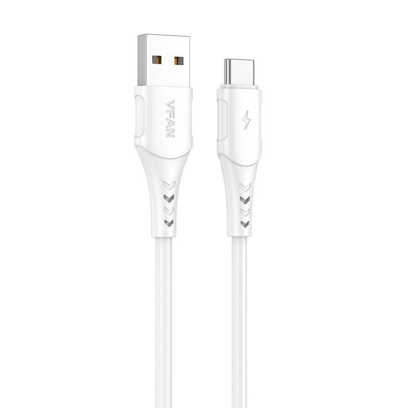 Фото - Кабель Kabel USB do USB-C Vipfan Colorful X12, 3A, 1m (biały)