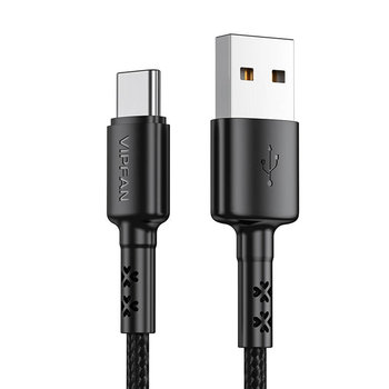 Kabel USB do USB-C Vipfan X02, 3A, 1.8m (czarny) - Inny producent