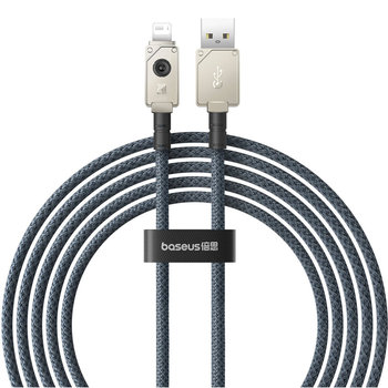 Kabel USB - Lightning Baseus Unbreakable 2.4A 480Mb/s 2m - biały - Baseus