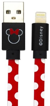 Kabel USB-Lightning DISNEY Minnie Kropki iPhone, 1 m - Disney