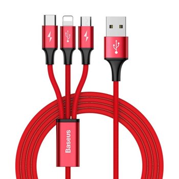 Kabel USB - Lightning/microUSB/USB-C BASEUS CAMLT-SU09, 1.2 m - Baseus