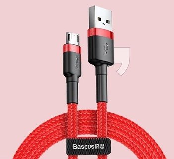Kabel USB M - Micro USB M BASEUS CAMKLF-B09, 1m - Baseus