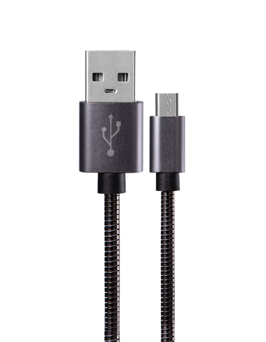 Zdjęcia - Kabel  USB metalowy do Micro-USB