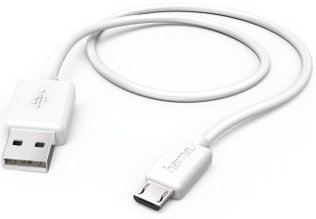 Фото - Кабель Hama Kabel USB - micro USB , 1.4 m 