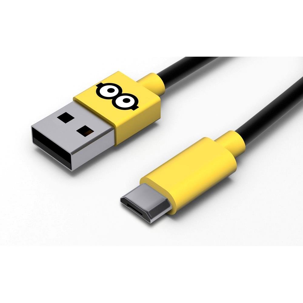 Kabel USB - micro USB TRIBE Minionki Jail, 1.2 m