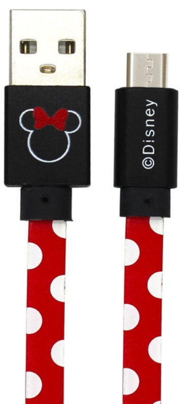 Фото - Кабель Disney Kabel USB-microUSB  Minnie Kropki, 1 m 