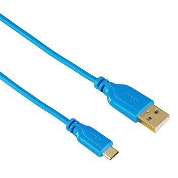 Kabel USB - microUSB HAMA Flexi-Slim, 0.75 m - Hama