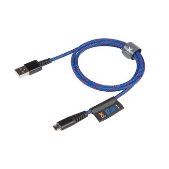 Kabel USB - microUSB XTORM Solid Blue, 1 m - XTORM