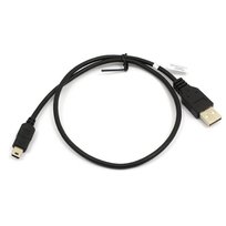 Kabel USB - Mini USB 0,5 m czarny do nawigacji / kamery / aparatu / wideorejestratora
