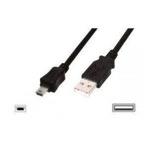 Kabel USB - miniUSB ASSMANN, 1.8 m