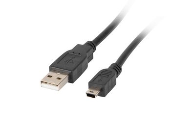 Kabel USB - miniUSB LANBERG CA-USBK-11CC-0018-BK, 1.8 m - LANBERG