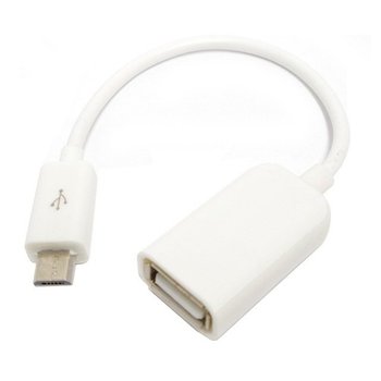 Kabel USB OTG MICRO USB biały - Inny producent