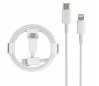 Kabel USB typ C - Apple Lightning 1m USB-C Szybkie Ładowanie IPhona 100cm Apple
