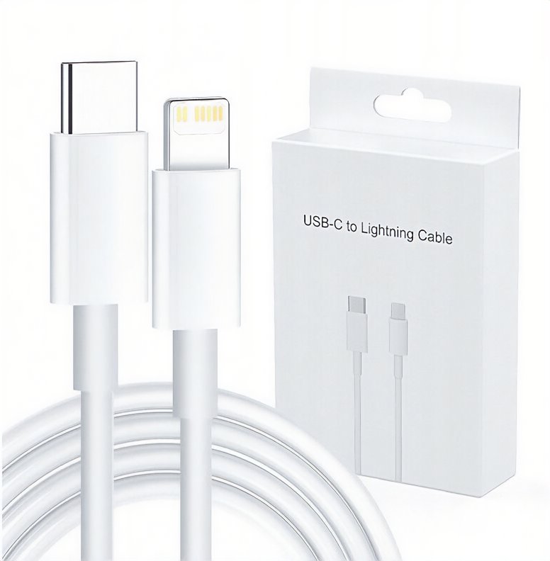 Фото - Зарядний пристрій Apple Kabel USB Typ-C - Lightning 1m 20W  iphone 