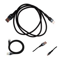 Kabel USB-USB C 300 cm czarny