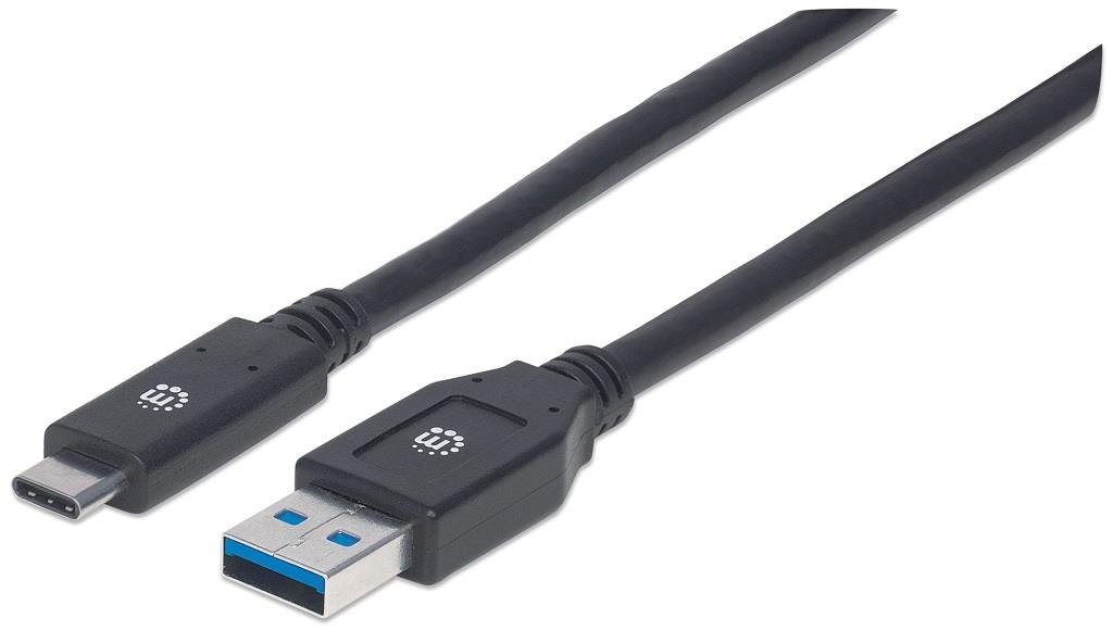 Фото - Кабель MANHATTAN Kabel USB - USB-C , 3 m 