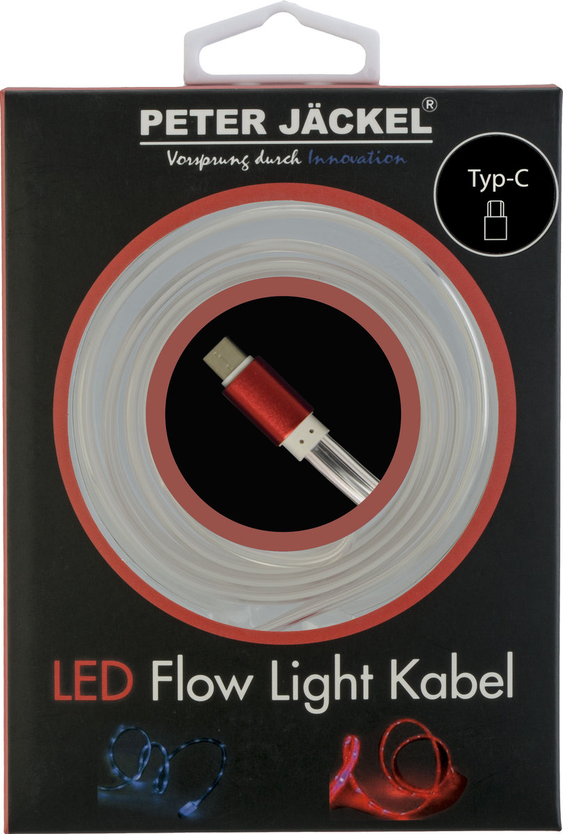 Kabel USB - USB-C PETER JACKEL LED Flow Light Kabel, 1 m - Peter Jackel ...