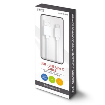 Kabel USB/USB-C Savio CL-126, 1 m - Savio